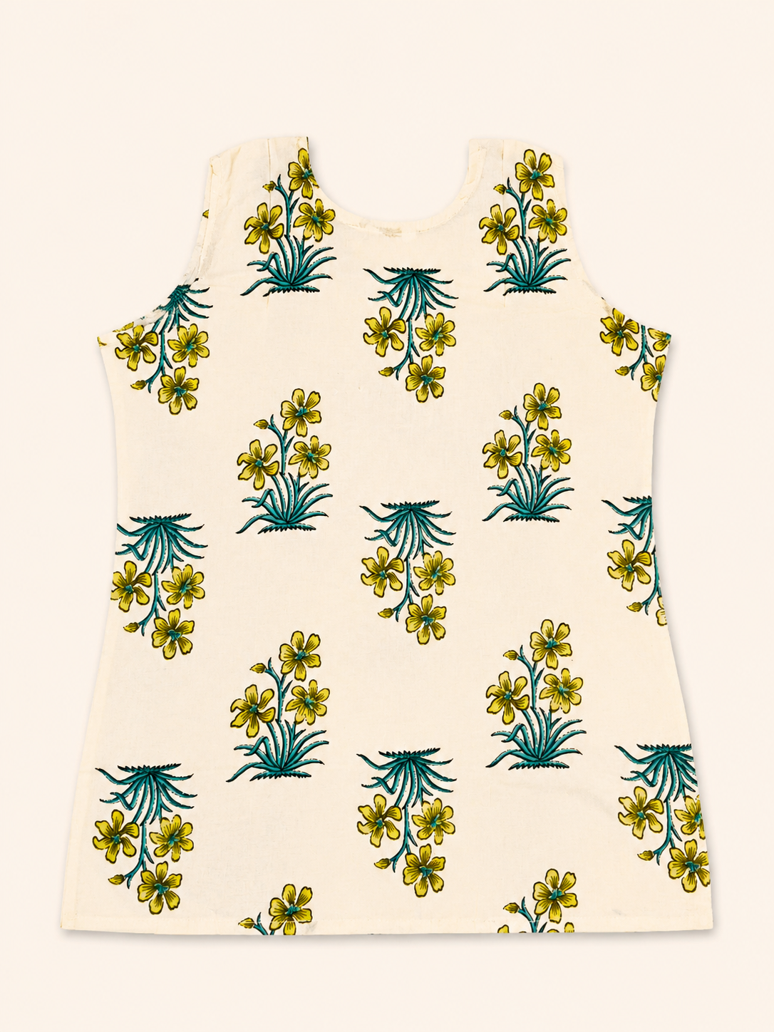Women’s Casual Floral Printed Cotton Top - Image 2